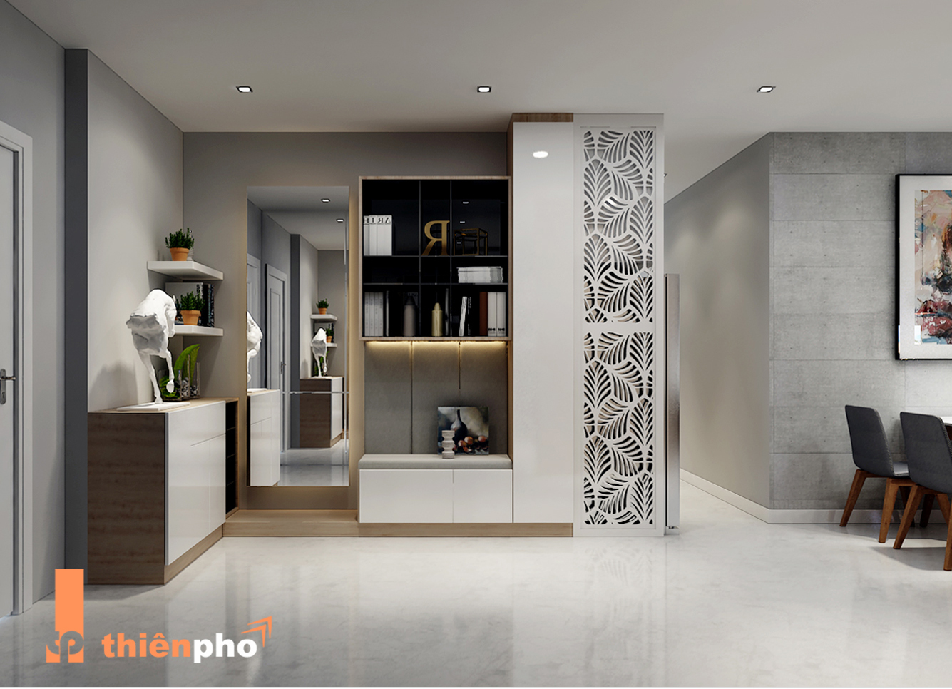 sảnh trước?>