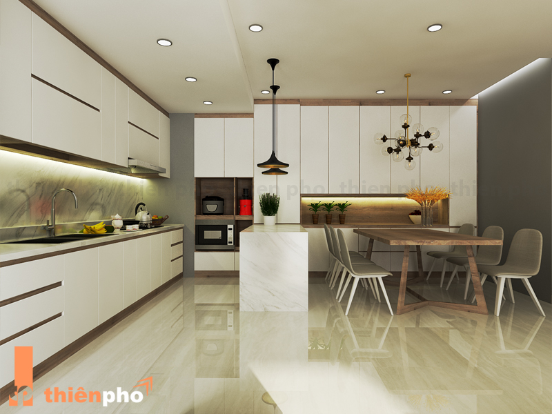 nhà bếp + bar + dinning?>