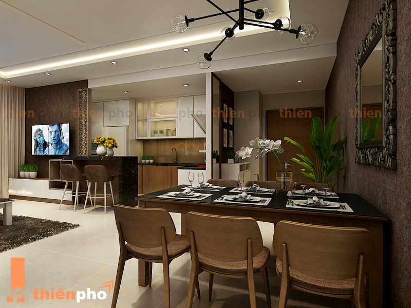 nhà bếp + dinning?>