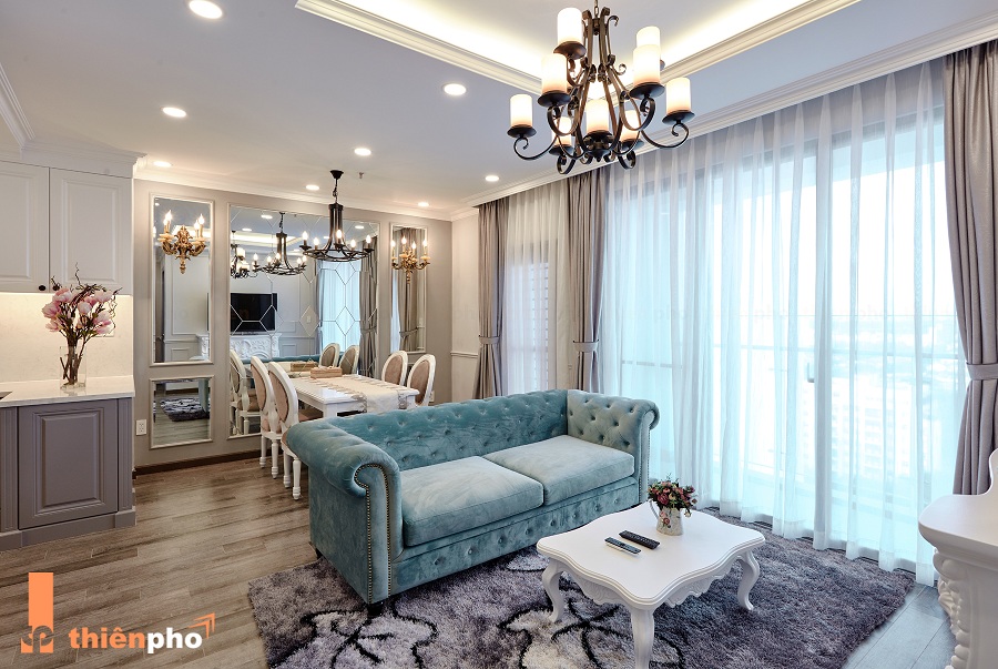 Hình ảnh thi công hoàn thiện nội thất căn hộ D14-02-Hưng Phúc, Phú Mỹ Hưng